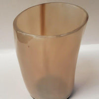 Polished Ox Horn Cup 3" Tall - Wood Acrylic Supply