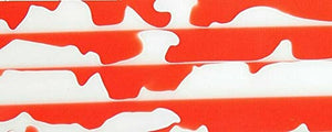 Peppermint Swirl BTW84KSS Acrylic (2 pc) Knife Scales 3/16" x 1 1/2" x 5"