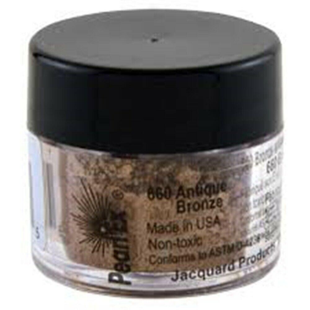 Pearl Ex Powdered Pigments (1) 3 Gram 660 ANT. BRONZE by Jacquard - Wood Acrylic Supply