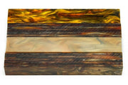 Carrot Acrylic Pen Blank 3/4"x3/4"x3" BTWPBM1093SHORT3 (1 pc)