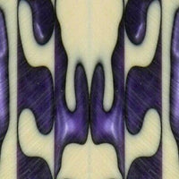 Acrylic Mini Knife Scale 3/16" x 1" x 6" Purple Sands BTW - Wood Acrylic Supply