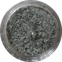 Inlace Inlay Stone Flakes  1pc 3 Gram Jar of  Grey Fox - Wood Acrylic Supply