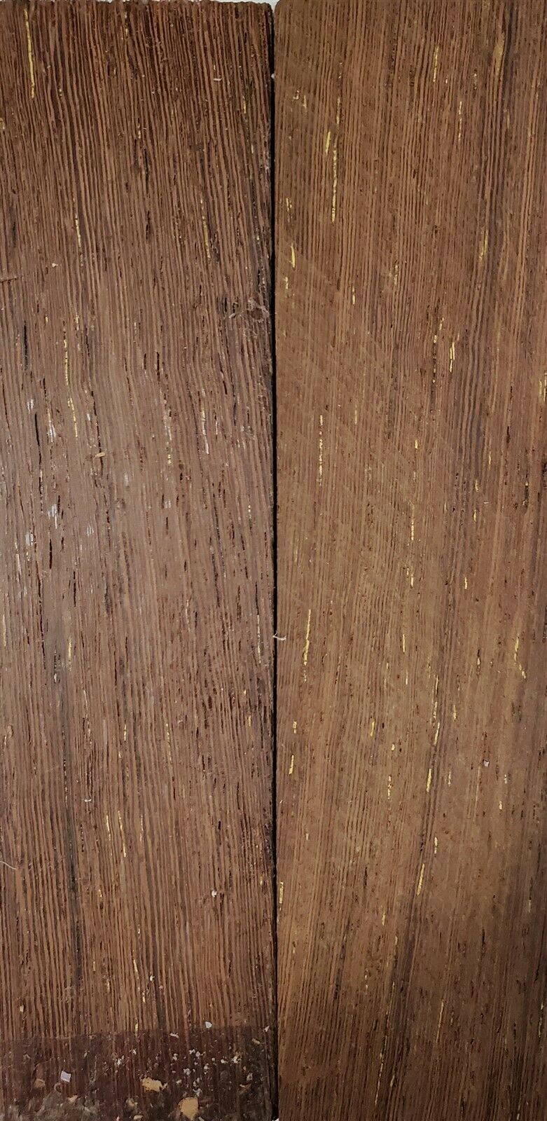 Wenge (2 pc) Knife Scales 1/4" x 1 1/2" x 6" - (45) - Wood Acrylic Supply