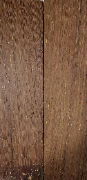 Wenge (2 pc) Knife Scales 1/4" x 1 1/2" x 6" - (45) - Wood Acrylic Supply