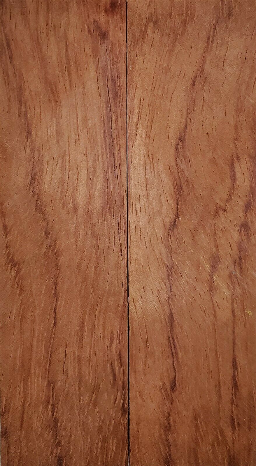 Bubinga Figured (2 pc) Knife Scales 3/8" x 1 1/2" x 6" - (30) - Wood Acrylic Supply