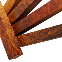 Bloodwood Burl Pen Blank (1 pc) Pen/Reel/Razor Blank 3/4"x5"