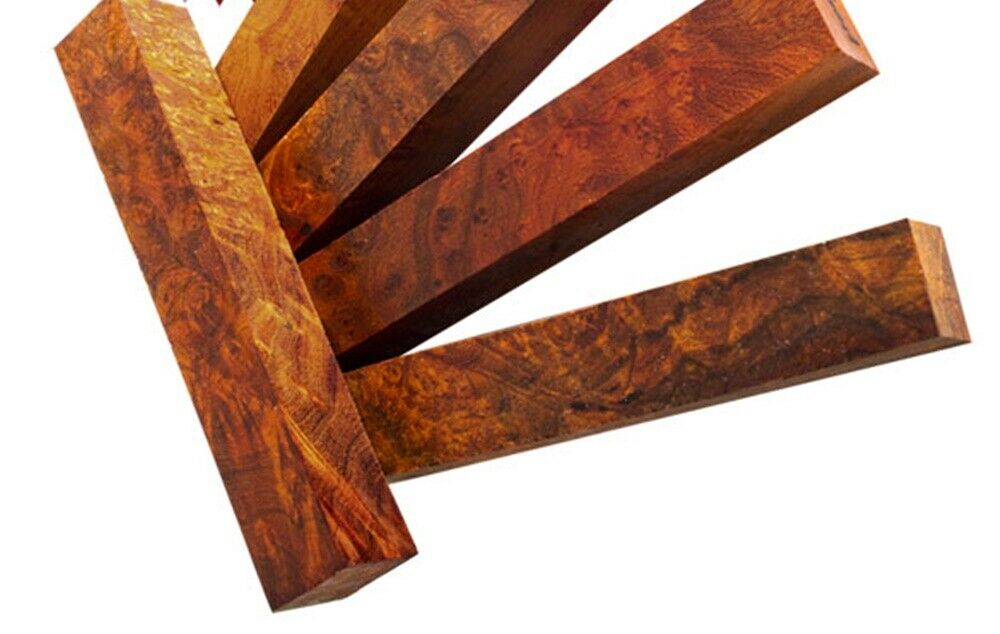 Bloodwood Burl Pen Blank (1 pc) Pen/Reel/Razor Blank 3/4"x5"