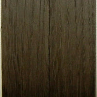 Oak Ancient Bog Certified (2 pc) Mini Knife Scale 3/16" x 1" x 6" - Wood Acrylic Supply