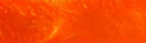 1" x 1 1/2" x 6" Knife Blank (1 pc) Golden Orange Acrylester #12