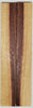 Granadillo w Sap (2 pc) Knife Scales 3/16" x 3/4" x 5" - (12) - Wood Acrylic Supply