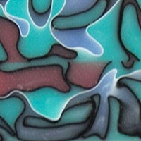 New Turquoise Moon BTW79Mini Acrylic (2 pc) Mini Knife Scales 3/16" x 1" x 6" New Turquoise Moon BTW79Mini - Wood Acrylic Supply