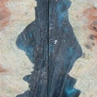 Hybrid Mallee Burl-Green (2 pc) Knife Scales 3/16" x 3/4" x 5" - (24) - Wood Acrylic Supply