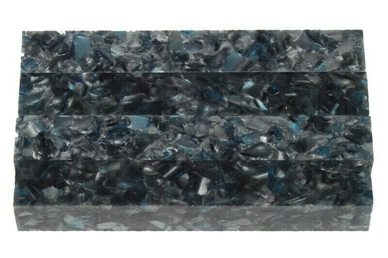Fractured Moon Acrylic Pen Blank 3/4"x3/4"x4" BTWPBM1040 (1 pc)