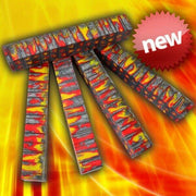 Blazing Embers Genesis Acrylester 1 pc Pen Blank 3/4" x 5" Blanks - Wood Acrylic Supply