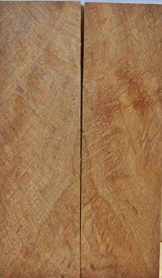 Apple Figured (2 pc) Knife Scales 1/4