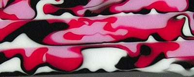 Black and Berry Camo BTW6KSM Acrylic (2 pc) Knife Scaless 1/4