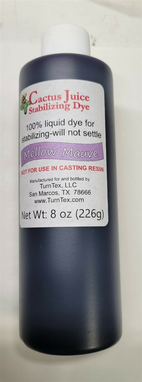Mellow Mauve Cactus Juice Stabilizing Dye (1) 8 oz net weight by TurnTex
