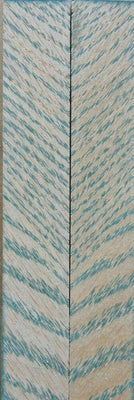 Hybrid Tiger Oak-Green (2 pc) Knife Scales 3/16