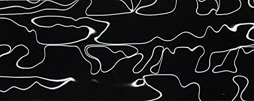 Pitch Black BTW87KSM Acrylic (2 pc) Knife Scales 1/4" x 1 1/2" x 5"
