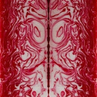 Candy Cane Acrylester #132 Candy Cane (2 pc) Knife Scales 1/4x1 1/2x6