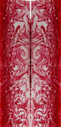 Candy Cane Acrylester #132 Candy Cane (2 pc) Knife Scales 1/4x1 1/2x6