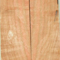 Ivory Red (Pink) (2 pc) Knife Scales 1/4" x 1 1/2" x 6" - (13) - Wood Acrylic Supply
