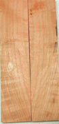 Ivory Red (Pink) (2 pc) Knife Scales 1/4" x 1 1/2" x 6" - (13) - Wood Acrylic Supply