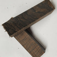 Ziricote Cross Cut (1 pc) Pen Blank Short 3/4"sq x 3" - (35) - Wood Acrylic Supply