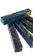 3/4" x 3/4" x 5" Pen Blank Blue Lagoon Acrylester #139