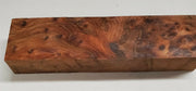 Thuya Burl Eyed (1 pc) Knife Blank/Hidden Tang 1" x 1 1/2" x 6" - (4) - Wood Acrylic Supply