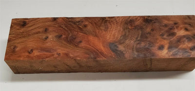 Thuya Burl Eyed (1 pc) Knife Blank/Hidden Tang 1
