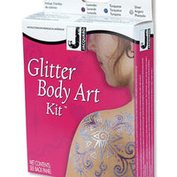 Glitter Body Art Kit Non-permanent body art with a shimmery twist! by Jacquard - Wood Acrylic Supply
