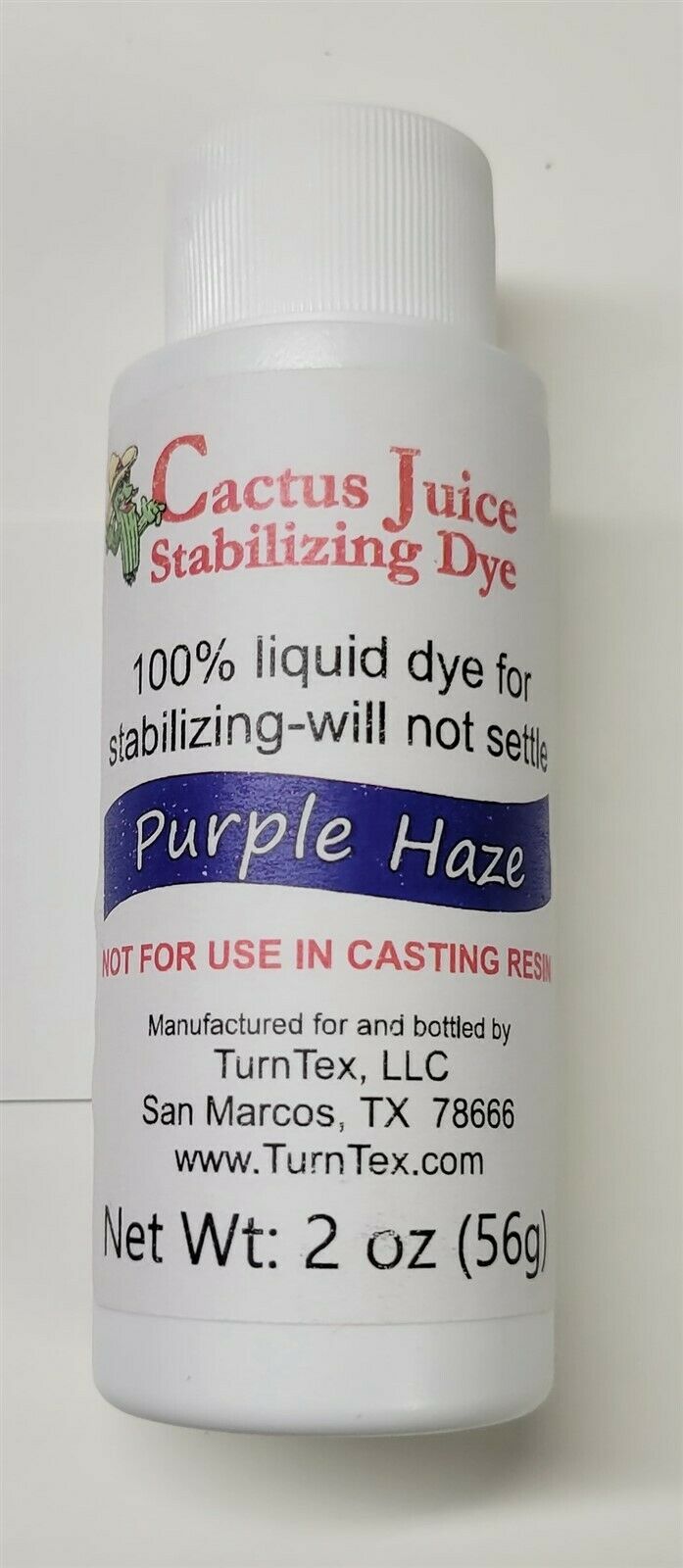 Purple Haze Cactus Juice Stabilizing Dye (1) 2 oz net weight by TurnTex
