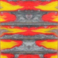 Blazing Embers Genesis Acrylester (2 PC) Mini Knife Scales 3/16 x 3/4 x 5 - Wood Acrylic Supply