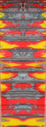 Blazing Embers Genesis Acrylester (2 PC) Mini Knife Scales 3/16 x 3/4 x 5 - Wood Acrylic Supply