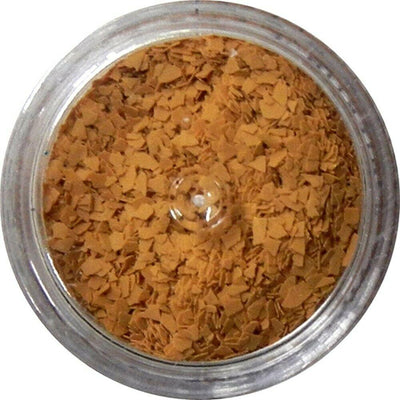 Inlace Inlay Stone Flakes  1pc 3 Gram Jar of  Butterscotch - Wood Acrylic Supply