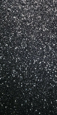 Black Glitter Acrylic (1pc) 3mmx4