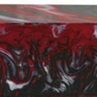 1 1/2" x 1 1/2" x 6" Game Call (1 pc) Red Damascus Acrylester #122