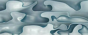 Cloud I BTW30KSS Acrylic (2 pc) Knife Scaless 3/16" x 1 1/2" x 5"