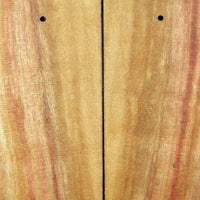 Box Elder Burl Stabilized Clear (2 pc) Knife Scales 1/4" x 1 1/2" x 6" - 1187 - Wood Acrylic Supply