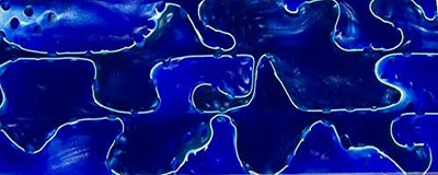 Blue Hawaii BTW10KSS Acrylic (2 pc) Knife Scales 3/16