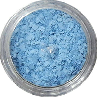 Inlace Inlay Stone Flakes  1pc 3 Gram Jar of  Baby Blue - Wood Acrylic Supply
