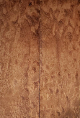 Sapele Pommele (2 pc) Razor Knife Scales 3/16
