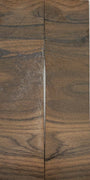 Ziricote Cross Cut (2 pc) Knife Scales 3/16" x 1 1/2" x 6" - (21) - Wood Acrylic Supply
