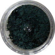 Inlace Inlay Stone Flakes  1pc 3 Gram Jar of  Deep Woods Green - Wood Acrylic Supply