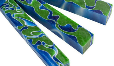 Riptide Acrylic. #65 1 pc Pen Blank 3/4