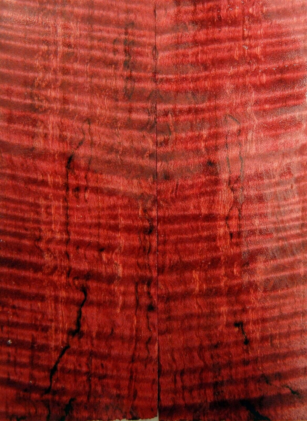 Maple Curly Stabilized (2 pc) Knife Scales 3/8" x 1 3/4" x 5" - (31) - Wood Acrylic Supply