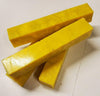1" x 1" x 6" Pen Blank Crushed Yellow Acrylester #03 - Wood Acrylic Supply