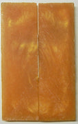 Sparkle Gold Acrylester #06 (2 pc) Knife Scales 1/4" x 1 1/2" x 5" - Wood Acrylic Supply