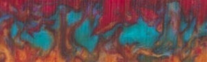 1" x 1 1/2" x 6" Knife Blank (1 pc) Tie Dye Acrylester #116